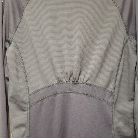 Adidas Climalite Grey Half Zip Athletic Jacket M - Picture 7 of 10